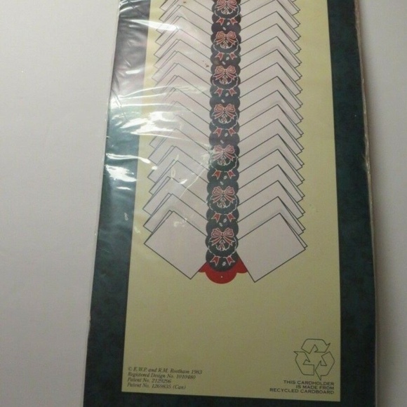 Victorian Christmas Card Holder from Bath England - Picture 7 of 8